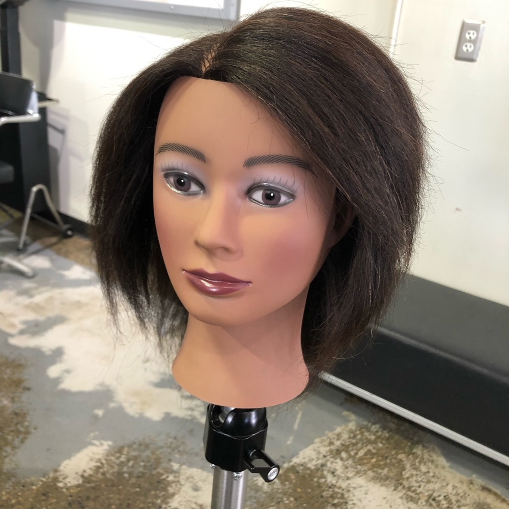 curly doll hair art paul mitchell mannequin doll head textured human hair